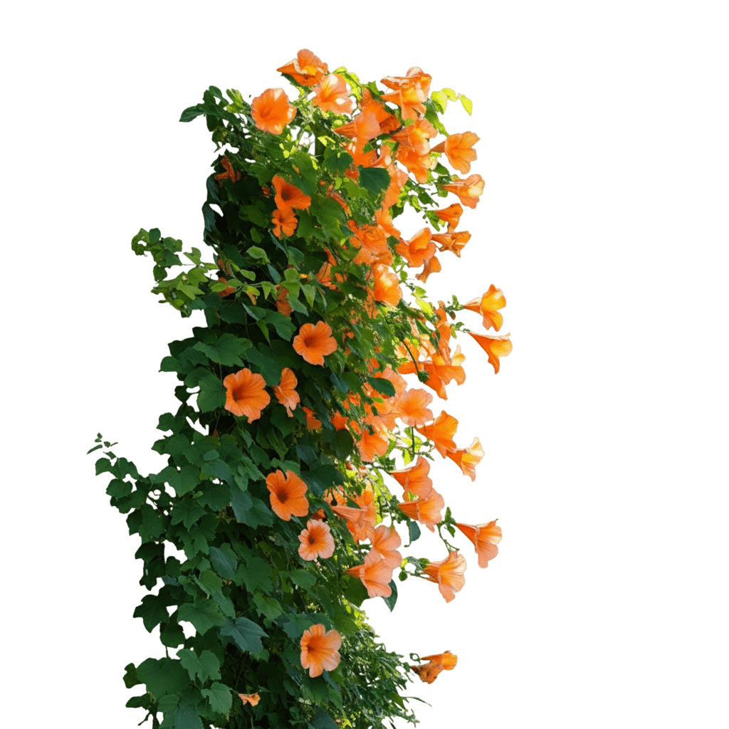 Vine, Trumpet (Campsis Radicans) - Ground Layers