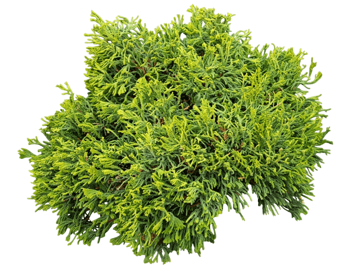 Kamaeni Hiba Dwarf Hinoki Falsecypress (Chamaecyparis Obtusa 'Kamaeni Hiba') - Evergreen Trees