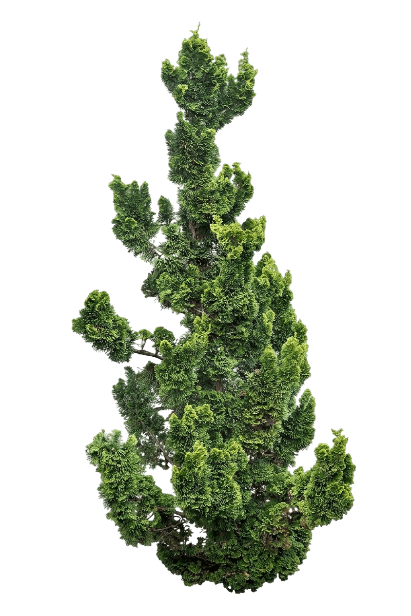 Spiralis Hinoki Falsecypress (Chamaecyparis Obtusa 'Spiralis') - Evergreen Trees