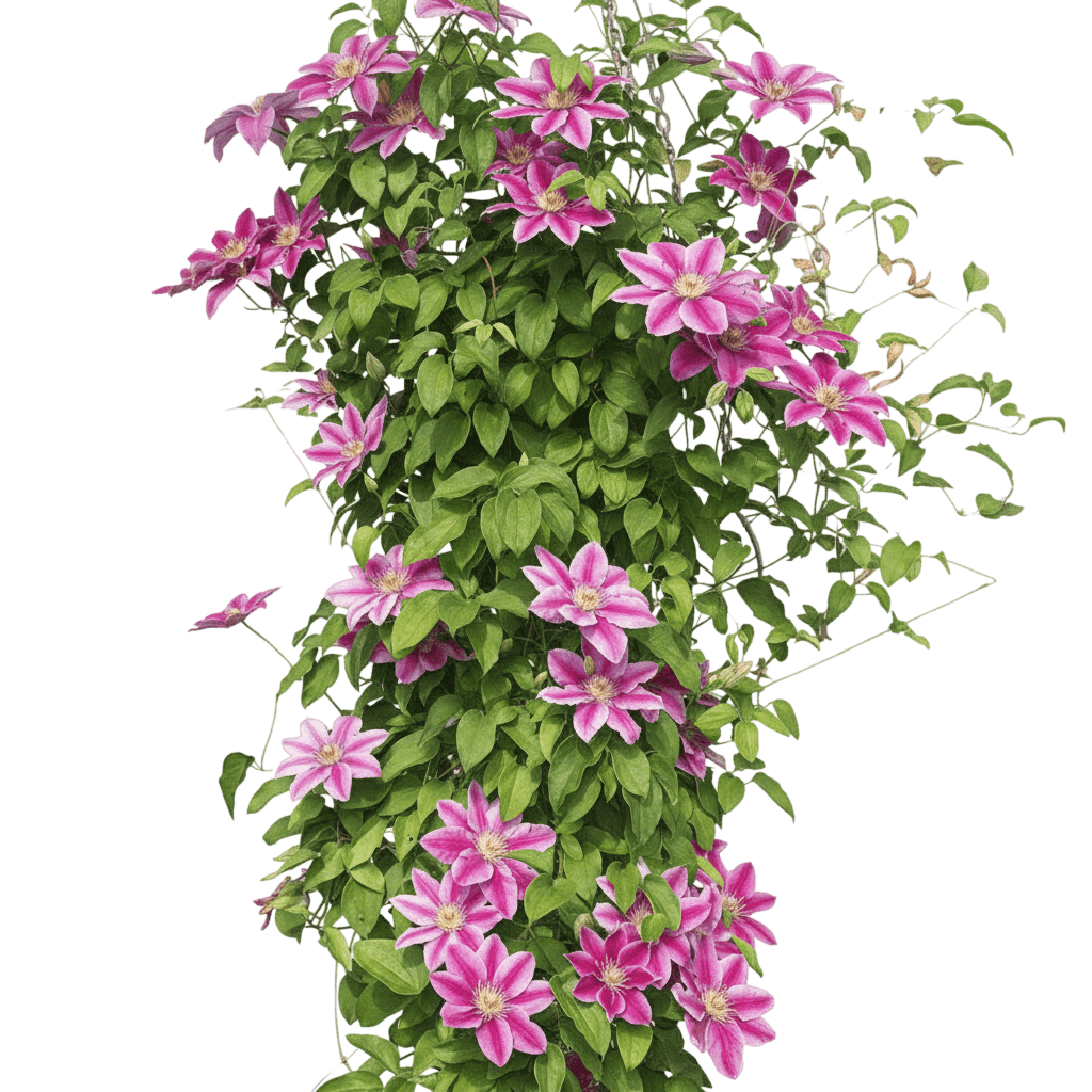 Dr. Ruppel Clematis (Clematis Dr. Ruppel) - Ground Layers