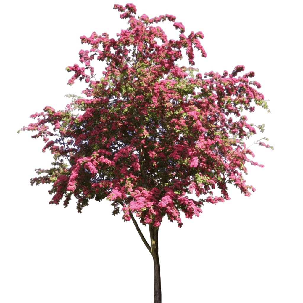 Hawthorn, Paul Scarlet *Call For Availability* (Crataegus Laevigata ‘Paul Scarlet’) - Flowering Trees