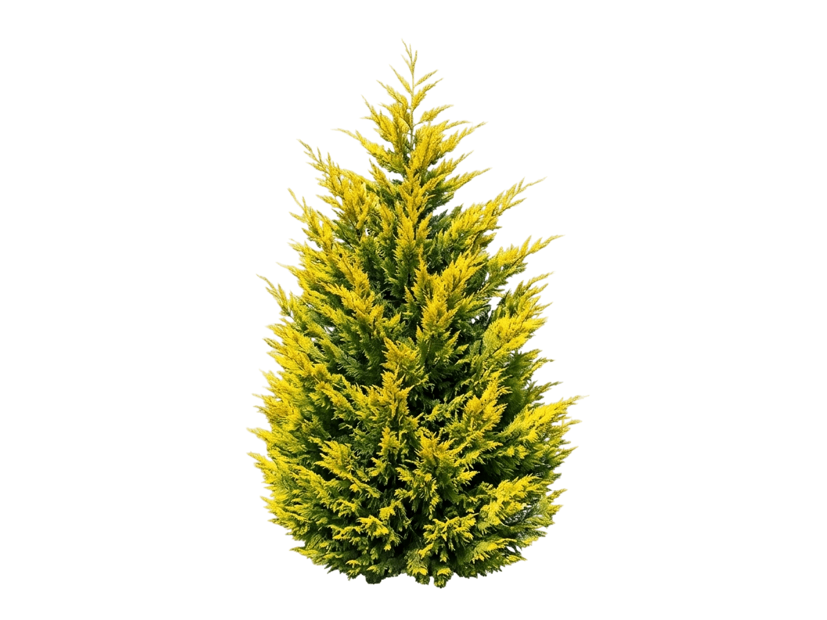 Gold Rider Leyland Cypress (Cupressocyparis Leylandii 'Gold Rider') - Evergreen Trees