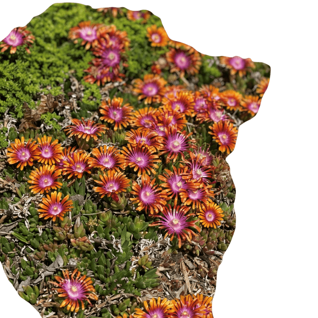 Ice Plant, Fire Spinner (Delosperma 'P001S') - Succulents