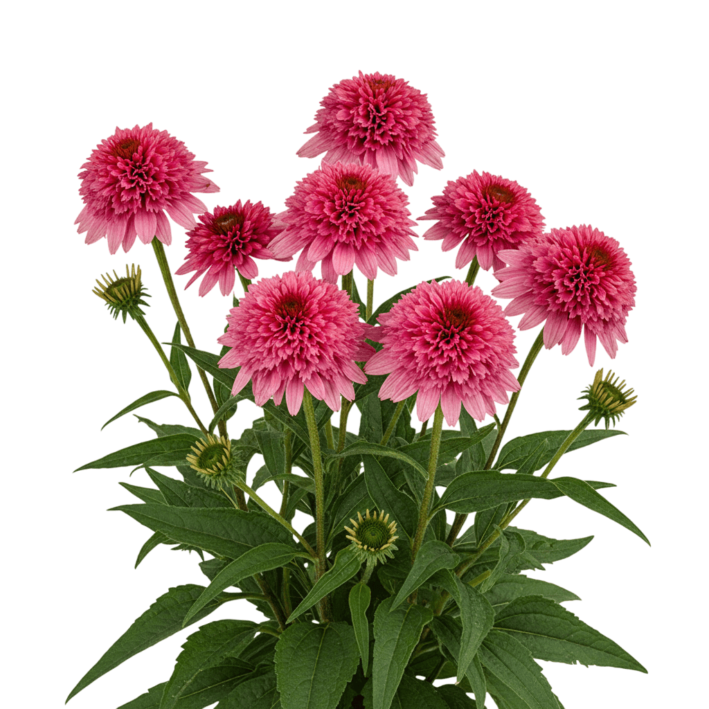 Double Scoop Cranberry Coneflower (Echinacea 'Balscanery') - Perennials