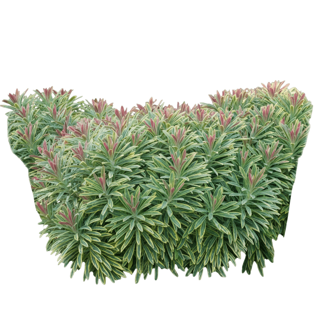 Spurge (Euphorbia X Martinii 'Ascot Rainbow') - Perennials