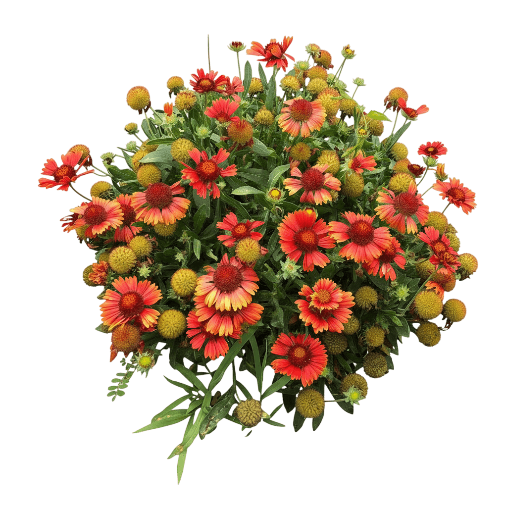Blanket Flower (Gaillardia Spintop™ ‘Mango’) - Perennials