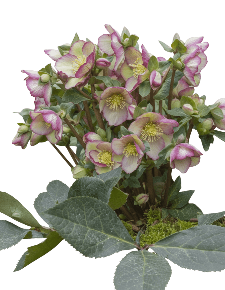 Lenten Rose (Helleborus Frostkiss® Cherisa®) - Perennials