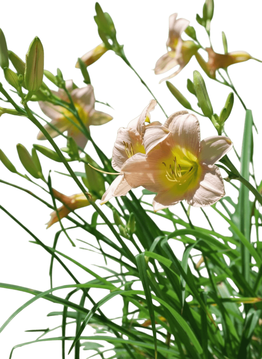 Daylily (Hemerocallis 'Lullaby Baby') - Perennials