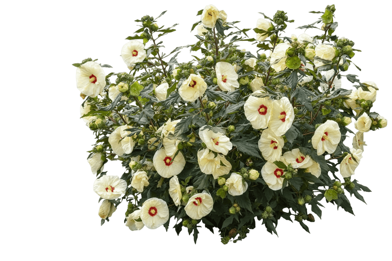 Hardy Hibiscus (Hibiscus Summerific® 'French Vanilla') - Perennials
