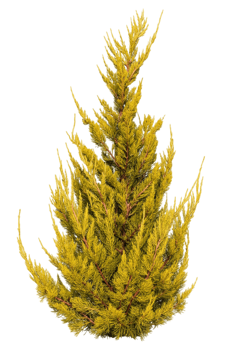 Sea Of Gold Juniper (Juniperus Chinensis 'Sea Of Gold') - Ground Layers