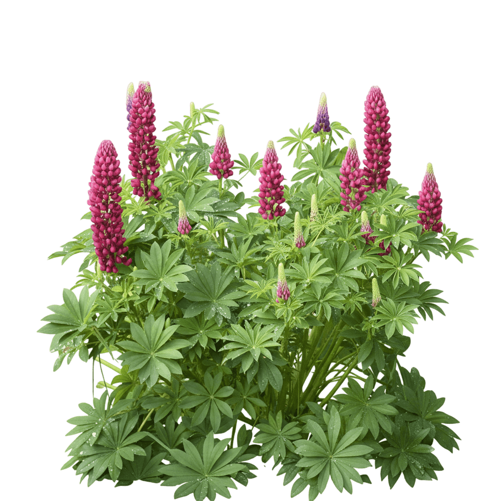 Lupine, Gallery Red (Lupinus 'Gallery Red') - Perennials