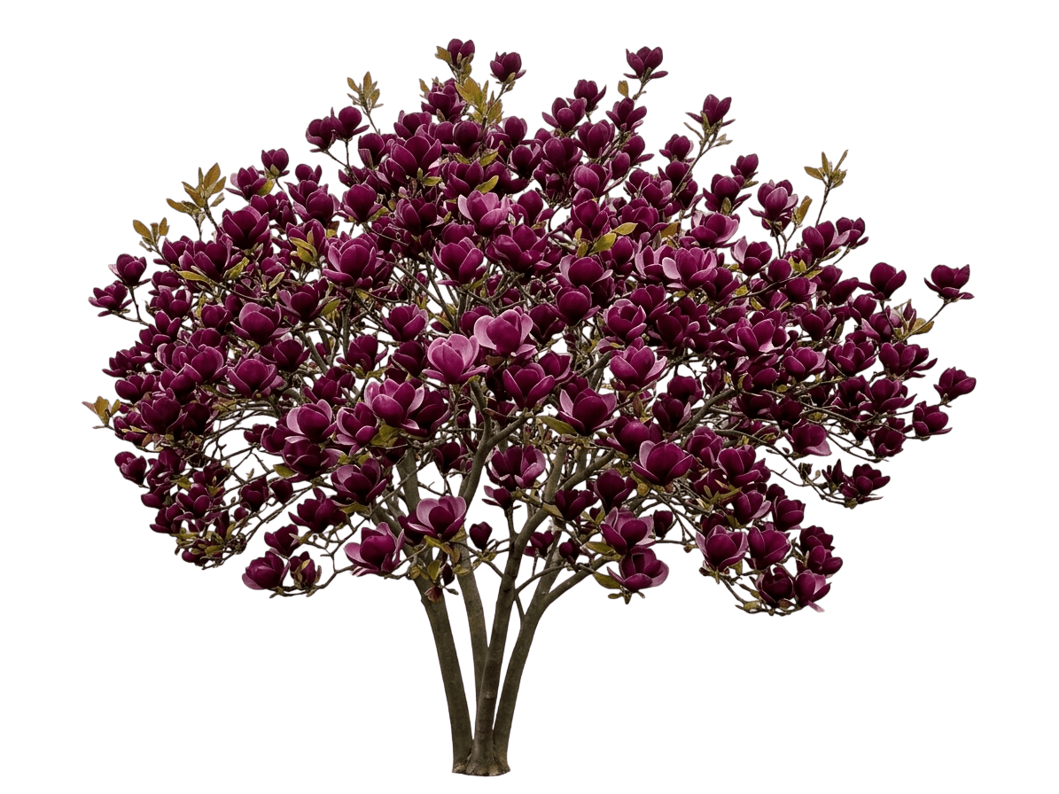 Genie Magnolia Multi-Stem (Magnolia X 'Genie') - Flowering Trees