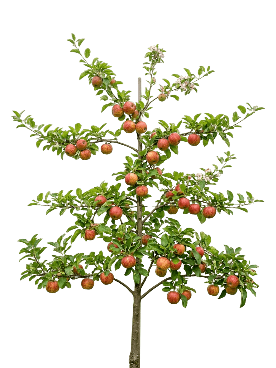 Gravenstein Semi-Dwarf Apple Espalier (Malus Domestica 'Gravenstein') - Fruit Trees