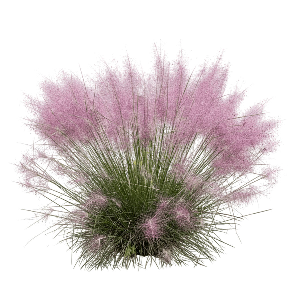 Grass, Muhly, Undaunted Ruby (Muhlenbergia Reverchonii 'Ruby Muhly') - Grasses