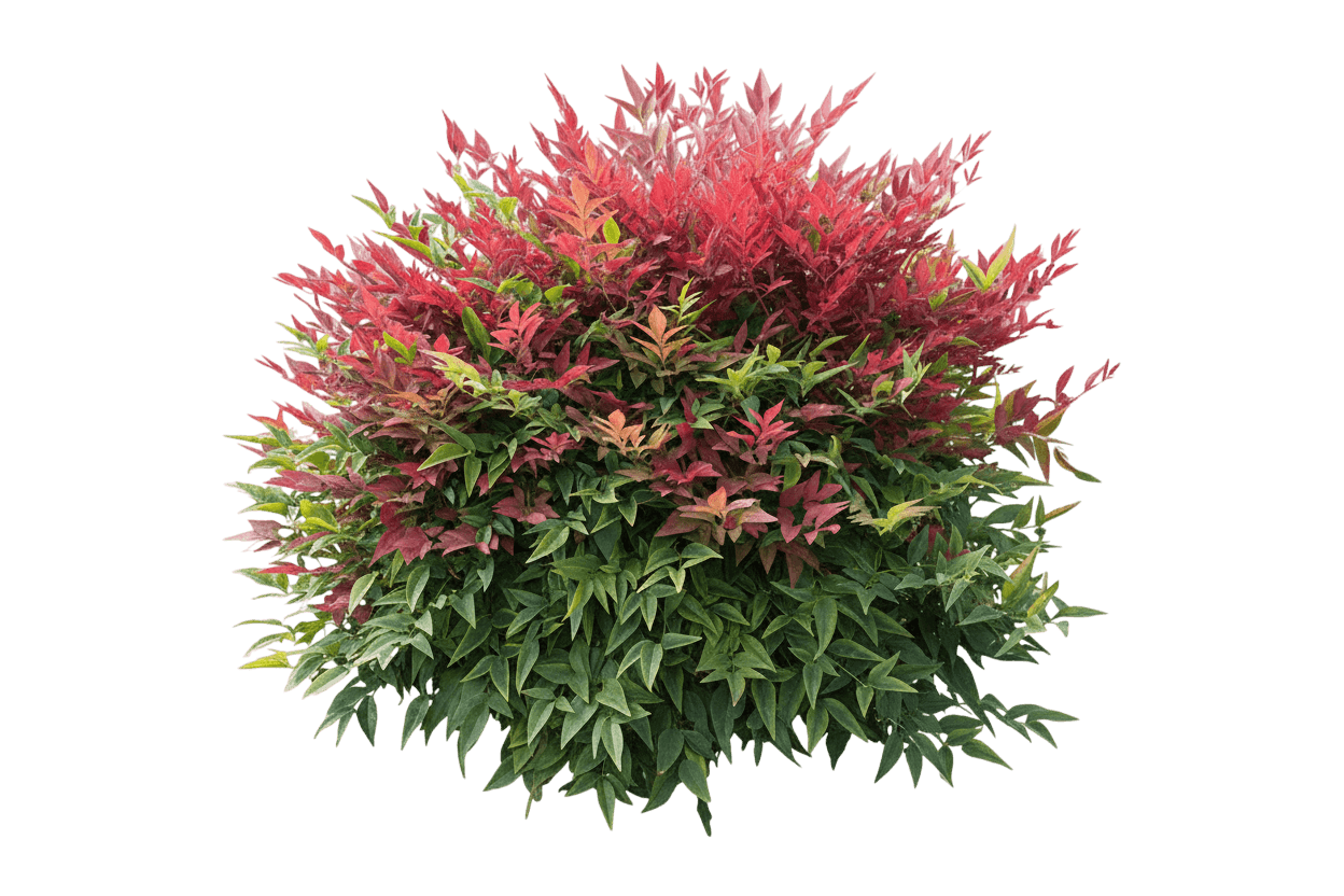Obsession™ Heavenly Bamboo (Nandina Domestica Obsession 'Seika') - Ground Layers