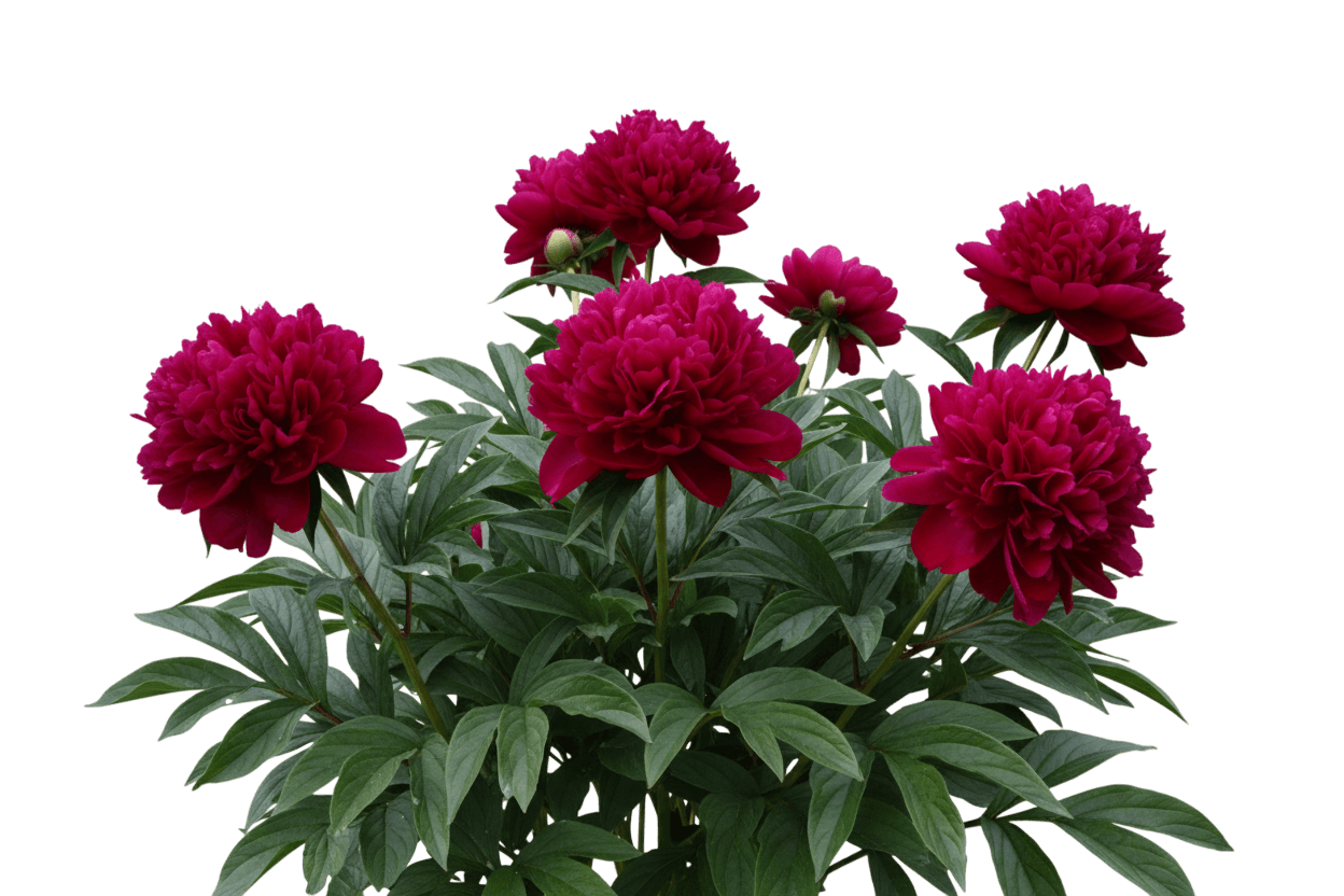 Red Charm Peony (Paeonia 'Red Charm') - Perennials