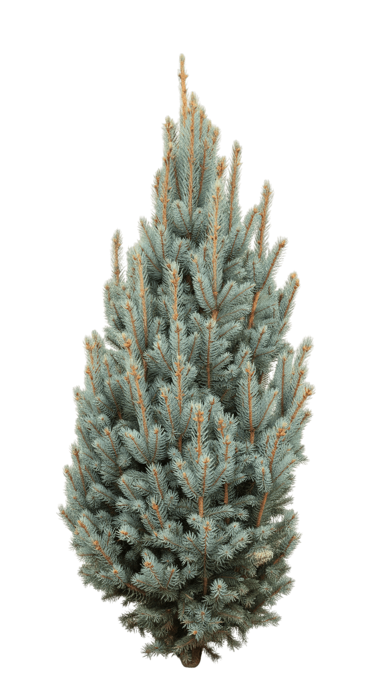 Iseli Fastigiate Spruce (Picea Pungens 'Iseli Fastigiate') - Evergreen Trees