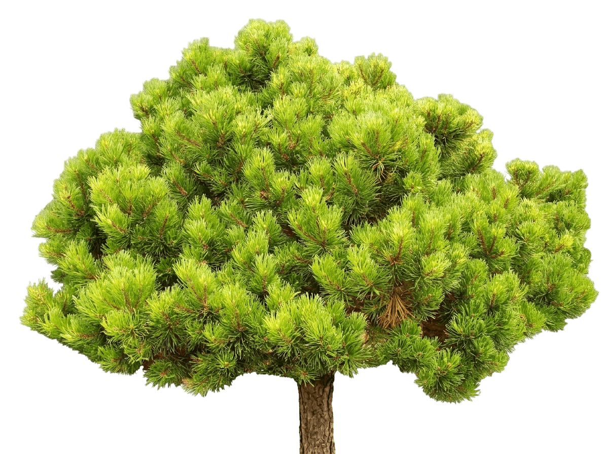 Gnom Mugo Pine Standard (Pinus Mugo 'Gnom') - Evergreen Trees