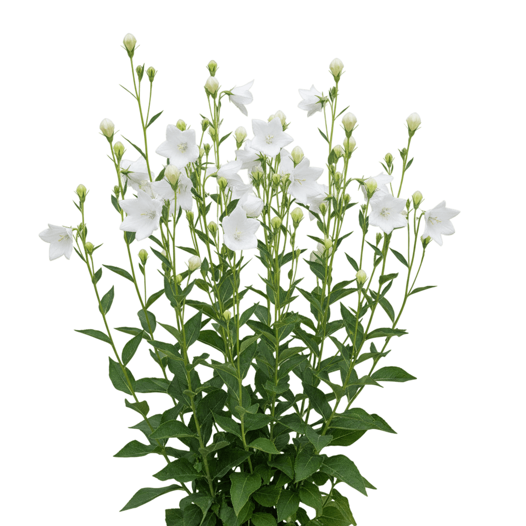 Astra White Balloon Flower (Platycodon Grandiflorus 'Astra White') - Perennials