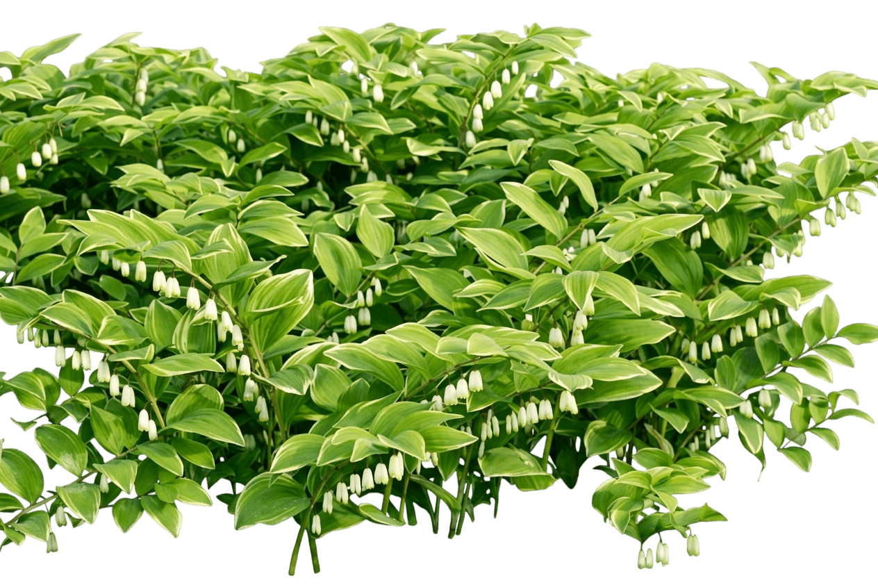 Variegated Solomon'S Seal (Polygonatum Odoratum 'Variegatum') - Perennials