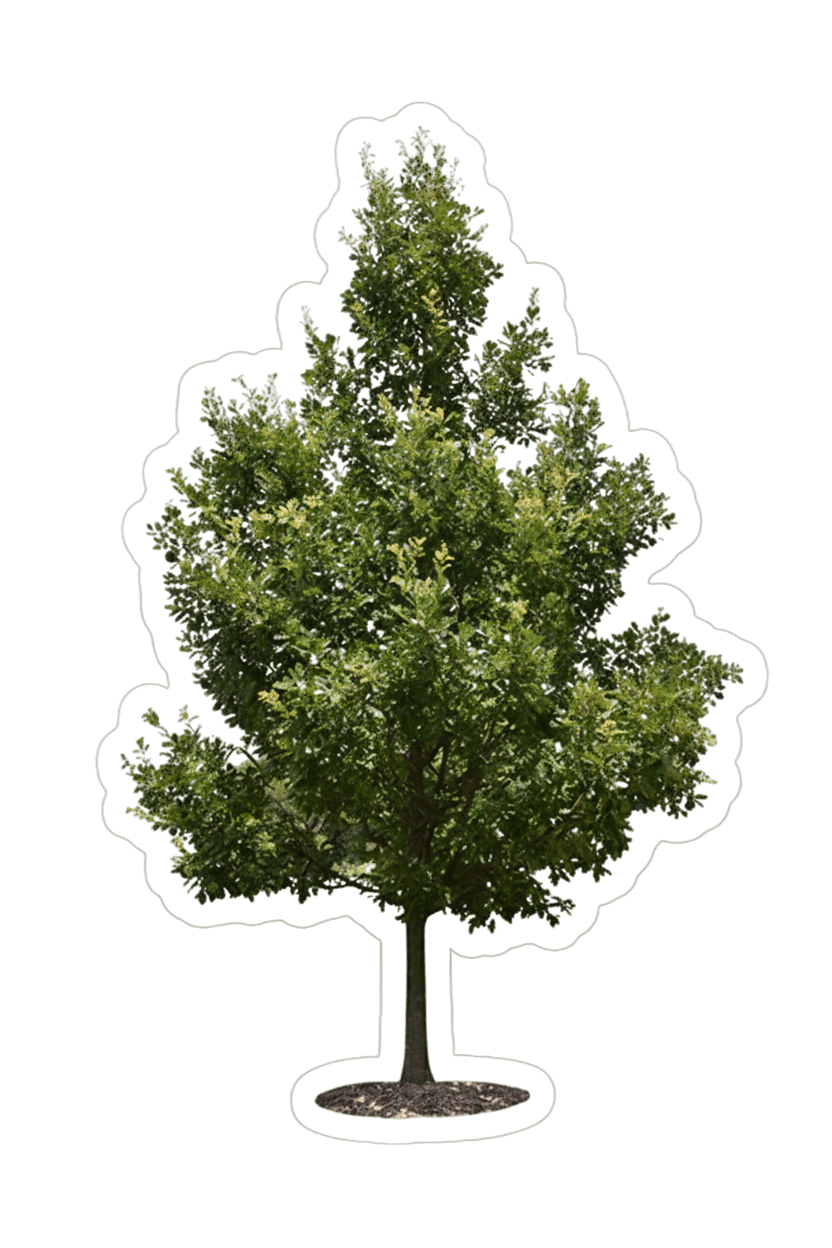 Oak, Clemons Heritage (Quercus Macdanielii ‘Clemons’) - Shade Trees