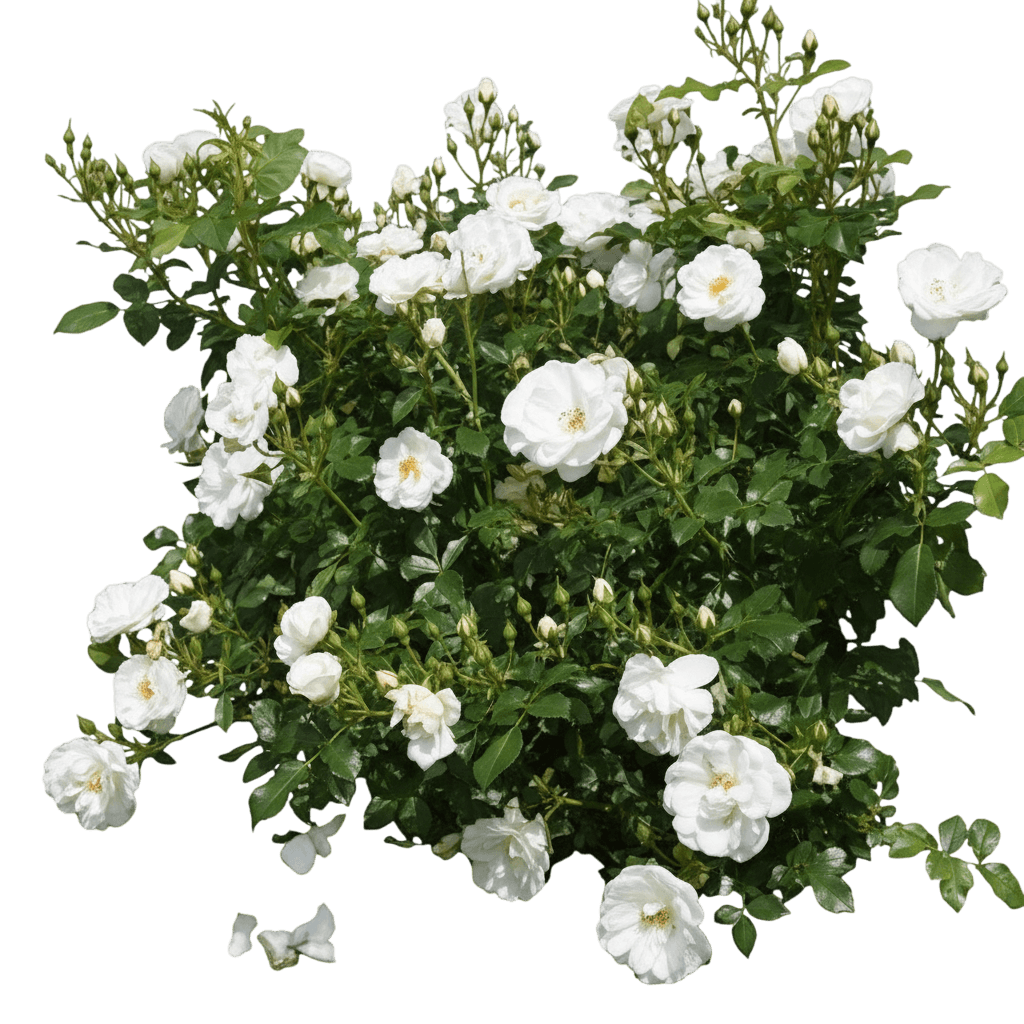 Groundcover Rose (Rosa Flower Carpet® White) - Ground Layers