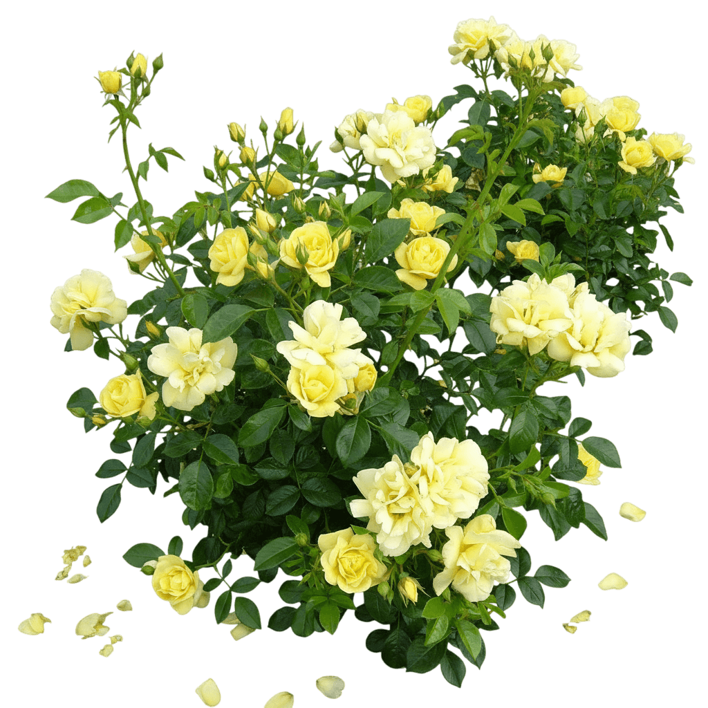 Groundcover Rose (Rosa Flower Carpet® Yellow) - Ground Layers