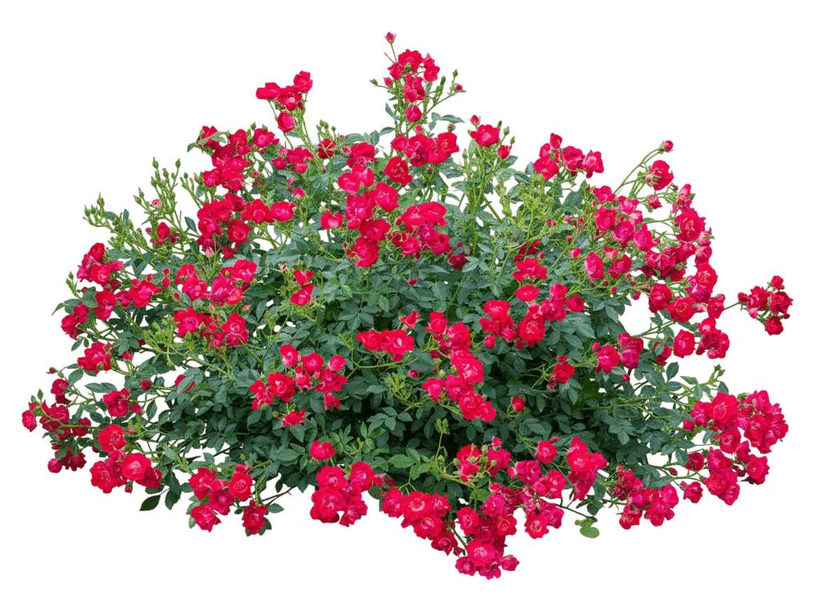 Red Drift® Rose (Rosa Red Drift 'Meigalpio') - Ground Layers
