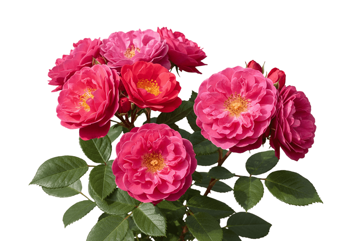 Rose, Linda Campbell (Rosa X ‘Linda Campbell’ (Pp8199)) - Ground Layers