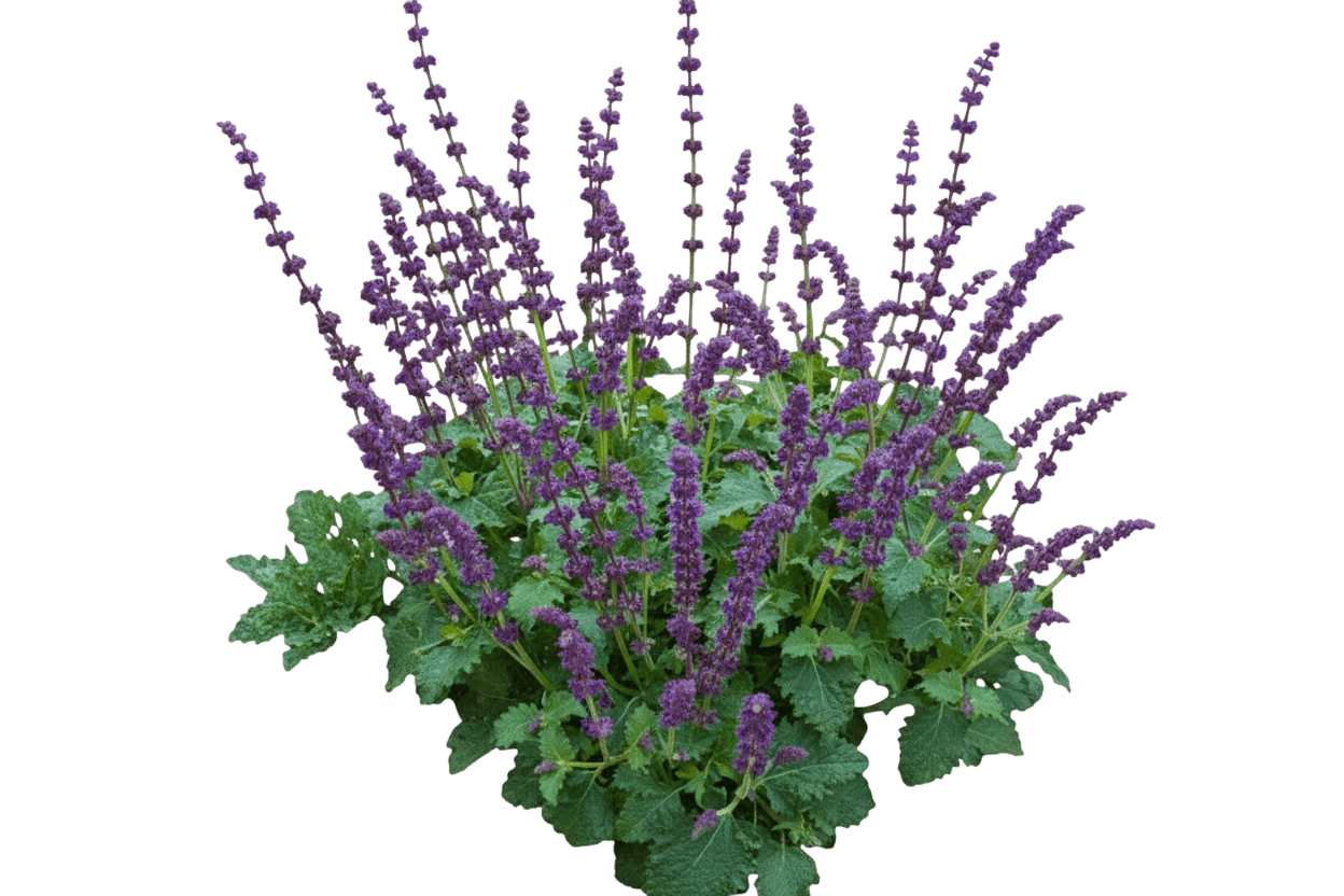 Meadow Sage, Purple Rain (Salvia Verticillata 'Purple Rain') - Perennials