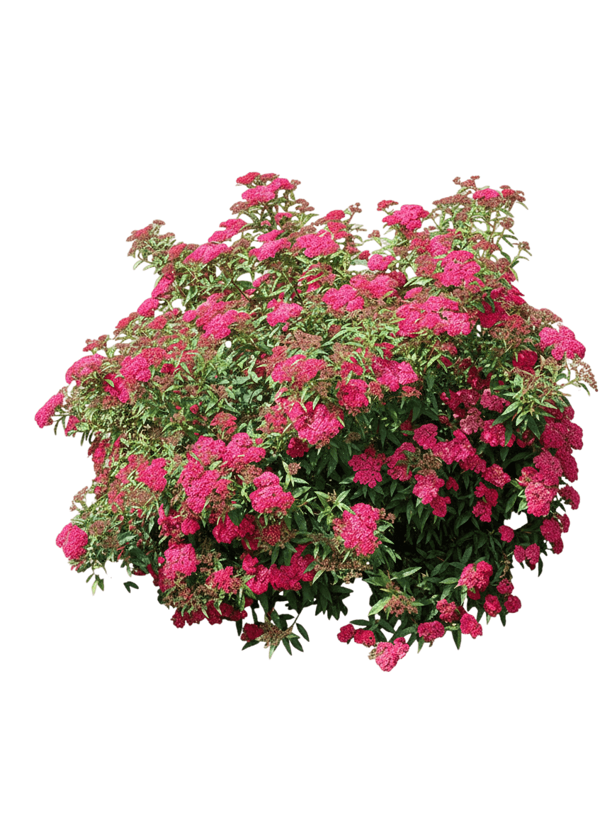 Spirea, Anthony Waterer (Spiraea Japonica ‘Anthony Waterer’) - Ground Layers