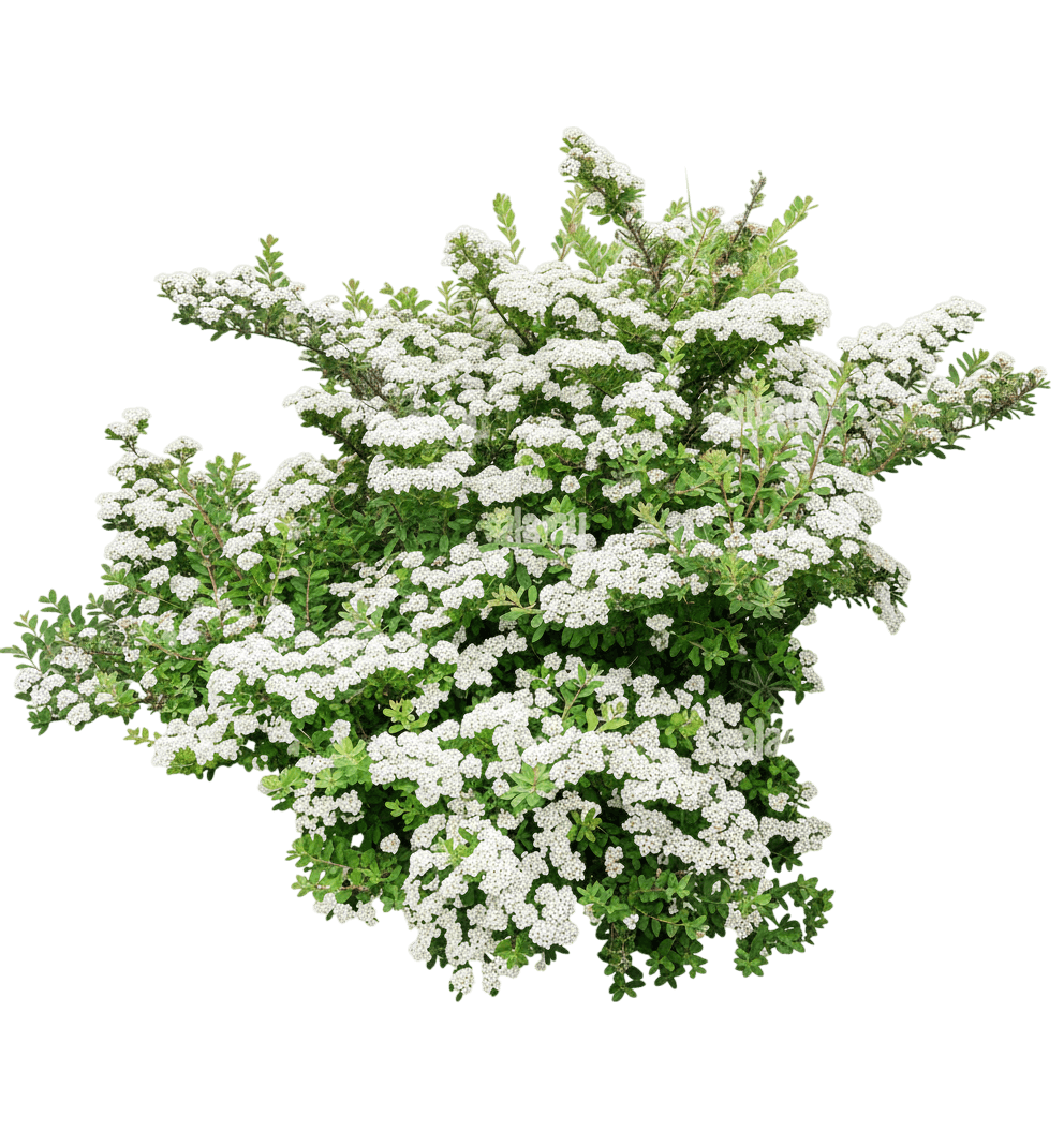 Spirea, Cheyenne Snowmound (Spiraea Nipponica Var. Tosaensis) - Ground Layers