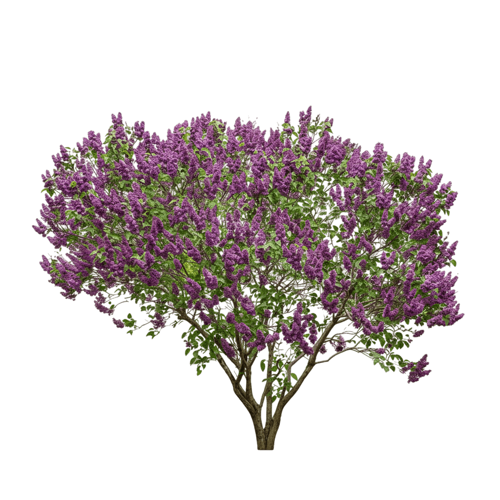 Lilac, Ludwig Spaeth (Syringa Vulgaris ‘Ludwig Spaeth’) - Ground Layers