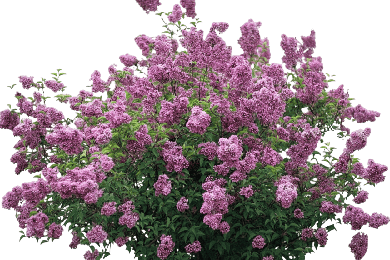Lilac, Saugeana Chinese (Syringa X Chinensis ‘Saugeana’) - Ground Layers