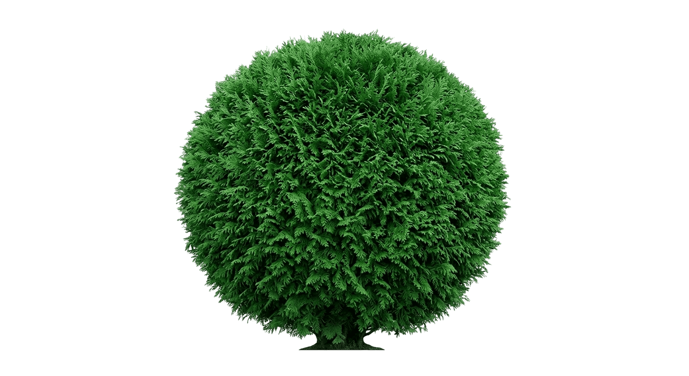 Grune Kugel Western Arborvitae (Thuja Plicata 'Grune Kugel') - Evergreen Trees