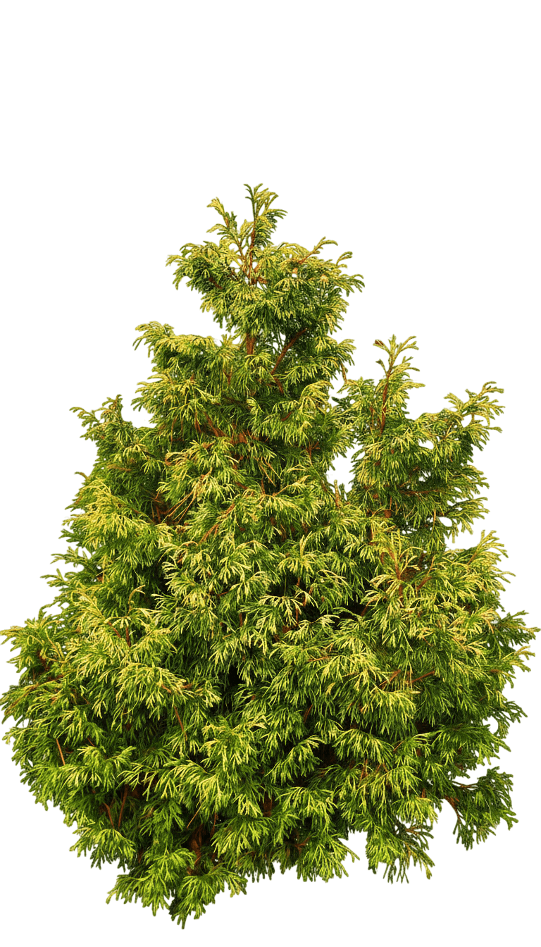 Dwarf Western Arborvitae (Red Cedar) (Thuja Plicata 'Nana') - Ground Layers