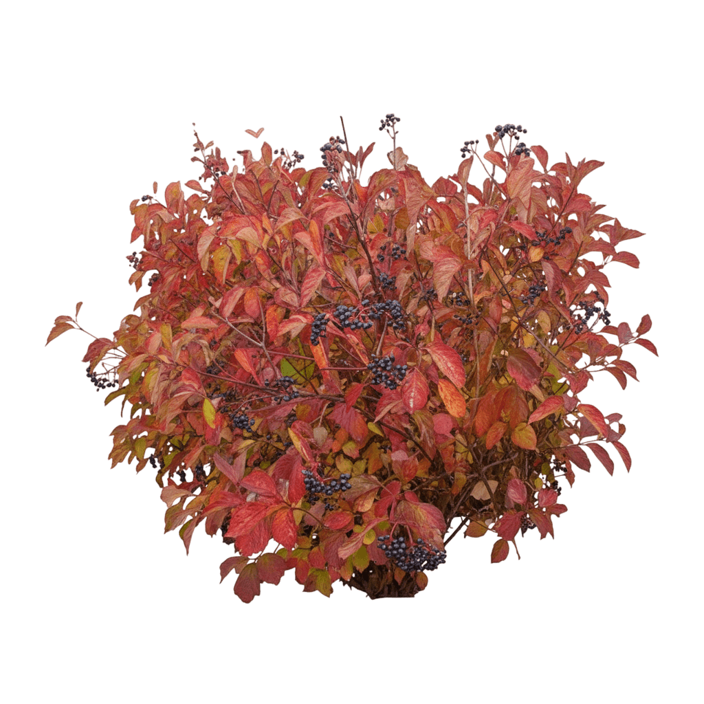 Viburnum, Northern Burgundy Arrowood (Viburnum Dentatum ‘Morton’) - Ground Layers