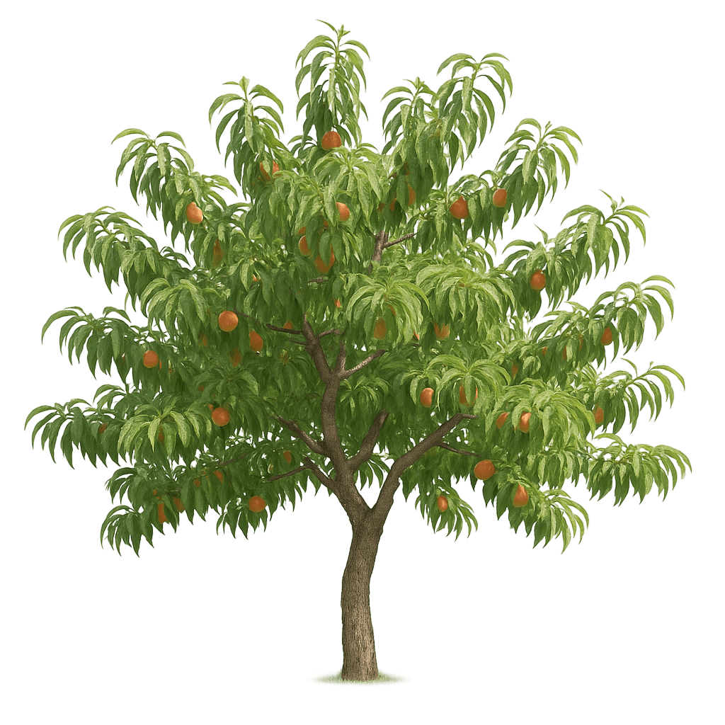 Patio Peach Bundle (Prunus Persica) - Fruit Trees