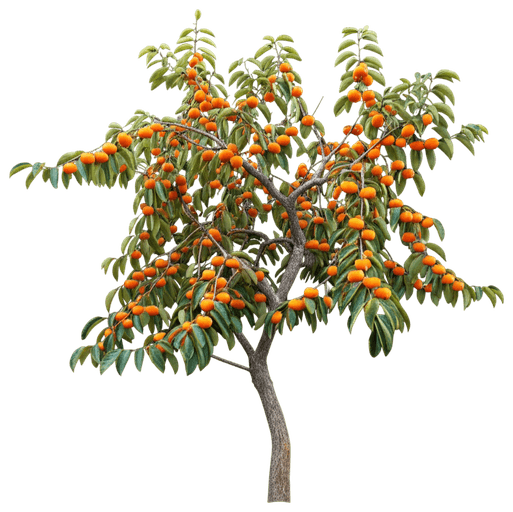 Fuyu Persimmon (Diospyros Kaki) - Fruit Trees