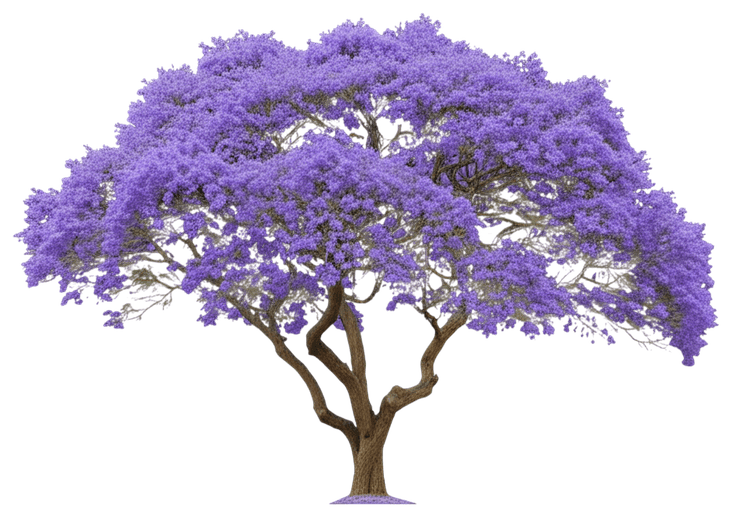 Jacaranda Tree (Jacaranda Mimosifolia) - Flowering Trees
