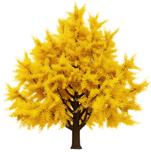 Mariken Dwarf Ginkgo (Ginkgo Biloba 'Mariken') - Shade Trees