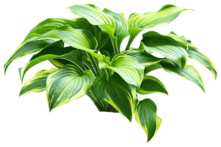 Stained Glass Hosta (Hosta 'Stained Glass') - Perennials