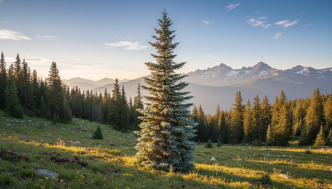 White Fir 'Fastigiata' (Abies Concolor 'Fastigiata') - Evergreen Trees
