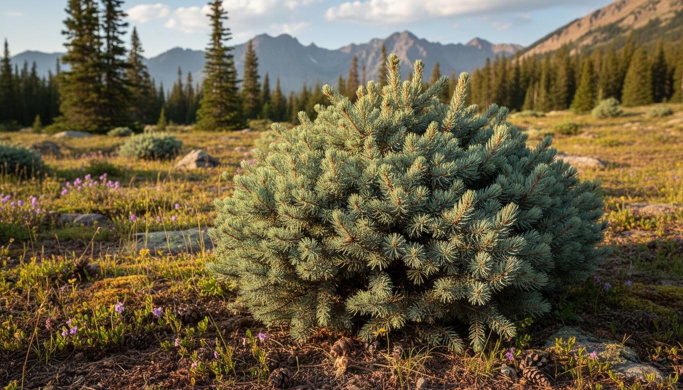 Dwarf White Fir (Abies Concolor Glauca Compacta) - Evergreen Trees