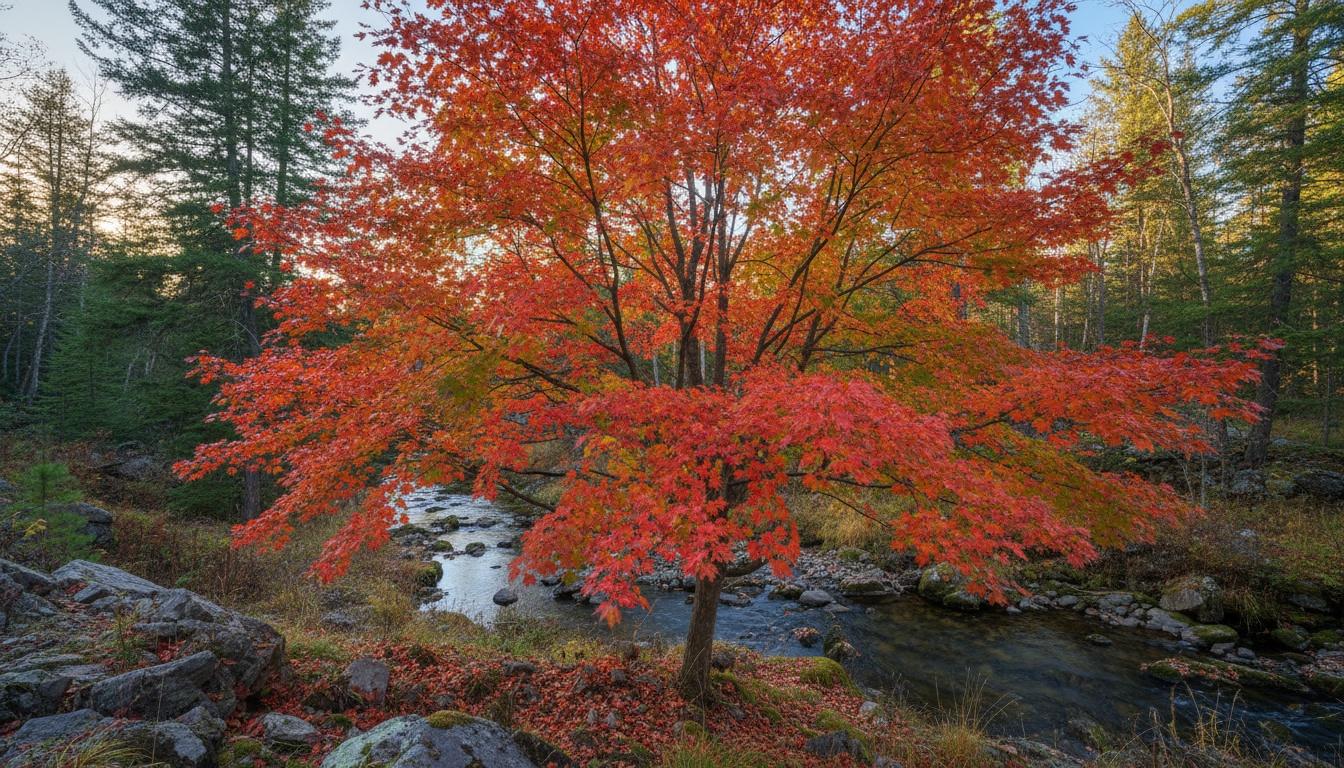 Amur Maple 'Flame' (Acer Ginnala 'Flame') - Shade Trees