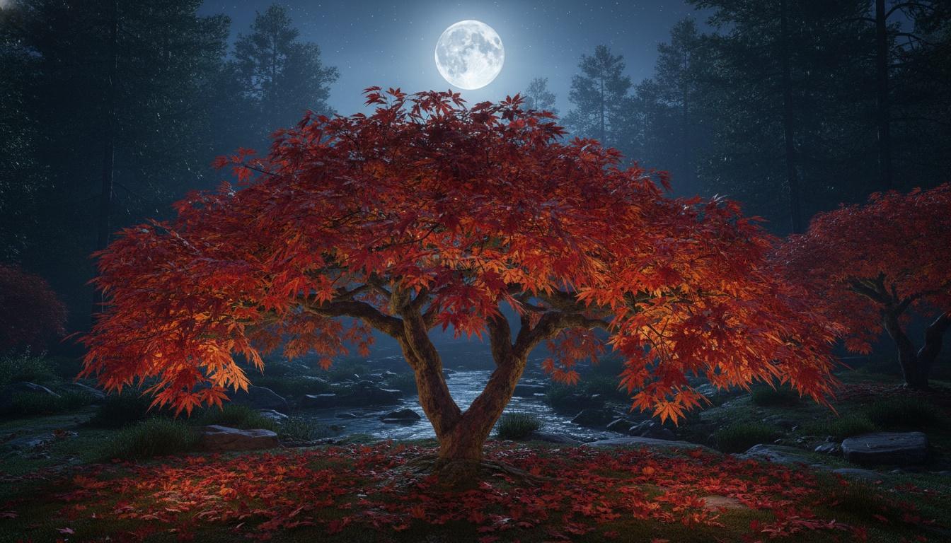 Full Moon Japanese Maple 'Aconitifolium' (Acer Japonicum 'Aconitifolium') - Shade Trees