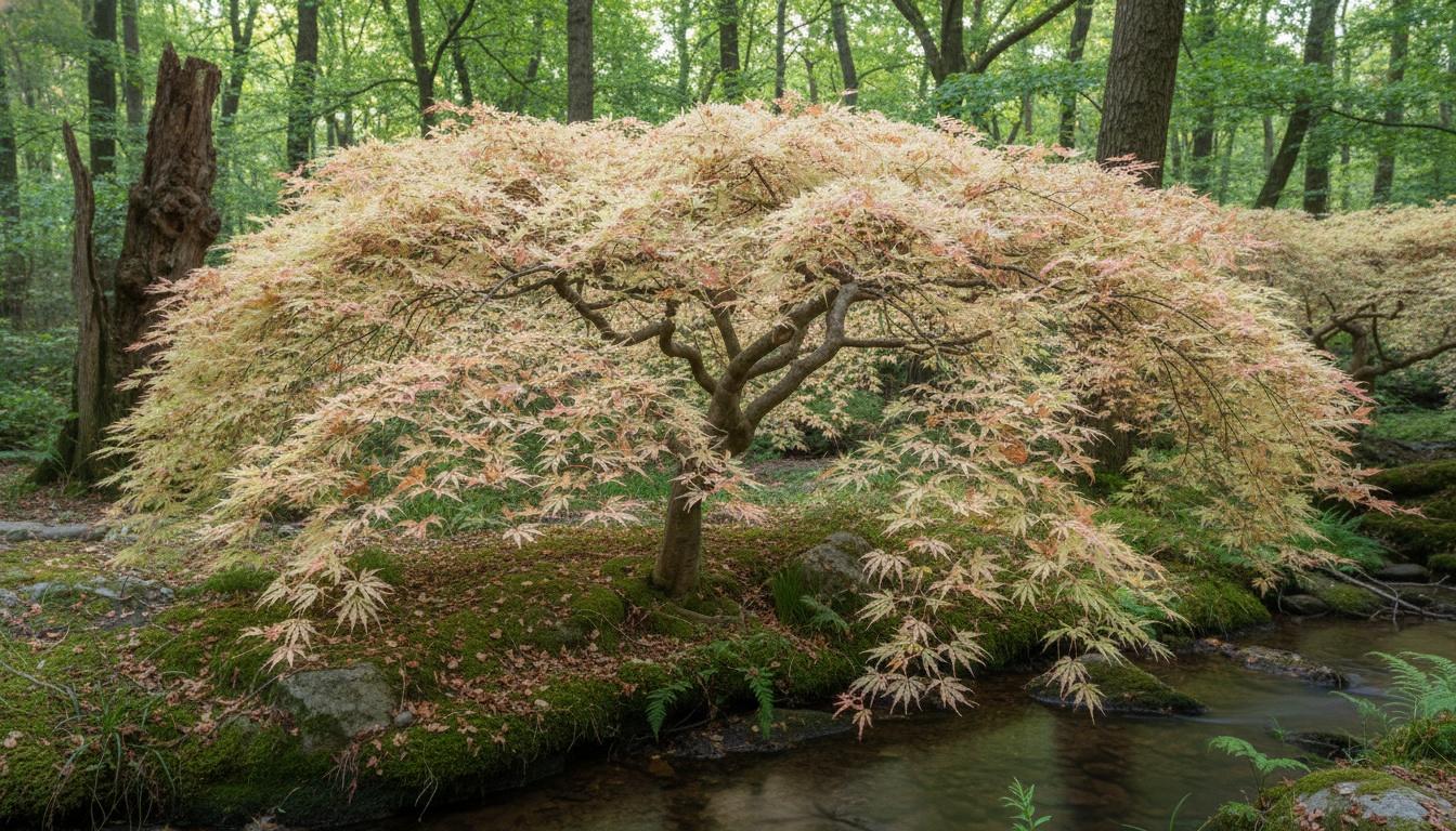 Japanese Maple 'Peaches & Cream' (Acer Palmatum 'Peaches & Cream') - Shade Trees