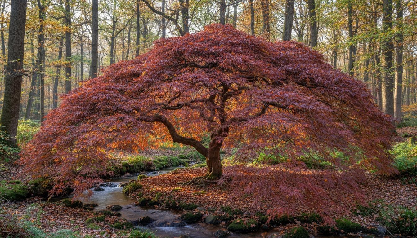 Tamukeyama Japanese Maple (Acer Palmatum 'Tamukeyama') - Shade Trees