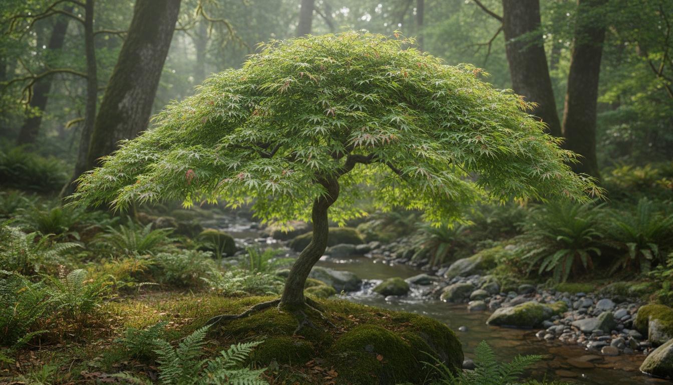 Laceleaf Japanese Maple 'Seiryu' (Acer Palmatum Dissectum 'Seiryu') - Flowering Trees