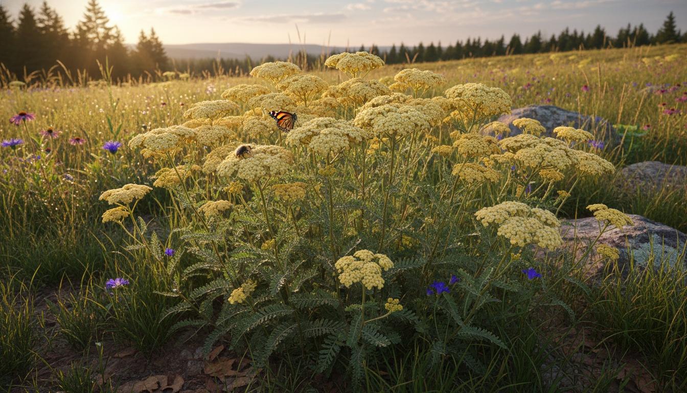 Moonshine Yarrow (Achillea 'Moonshine') - Perennials